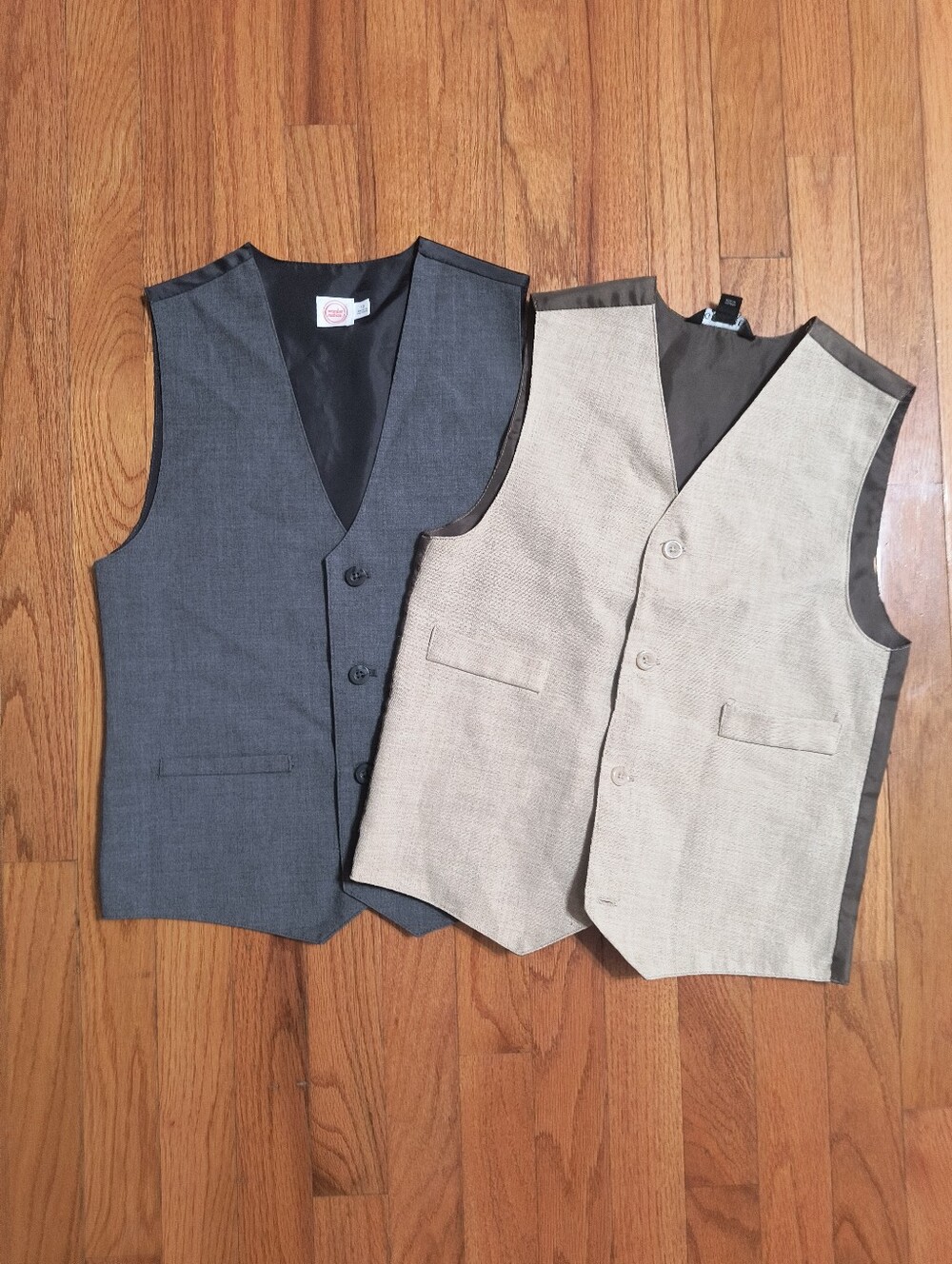Bundle Of Two Boys Dress Clothes Vests, Boys Size 12
